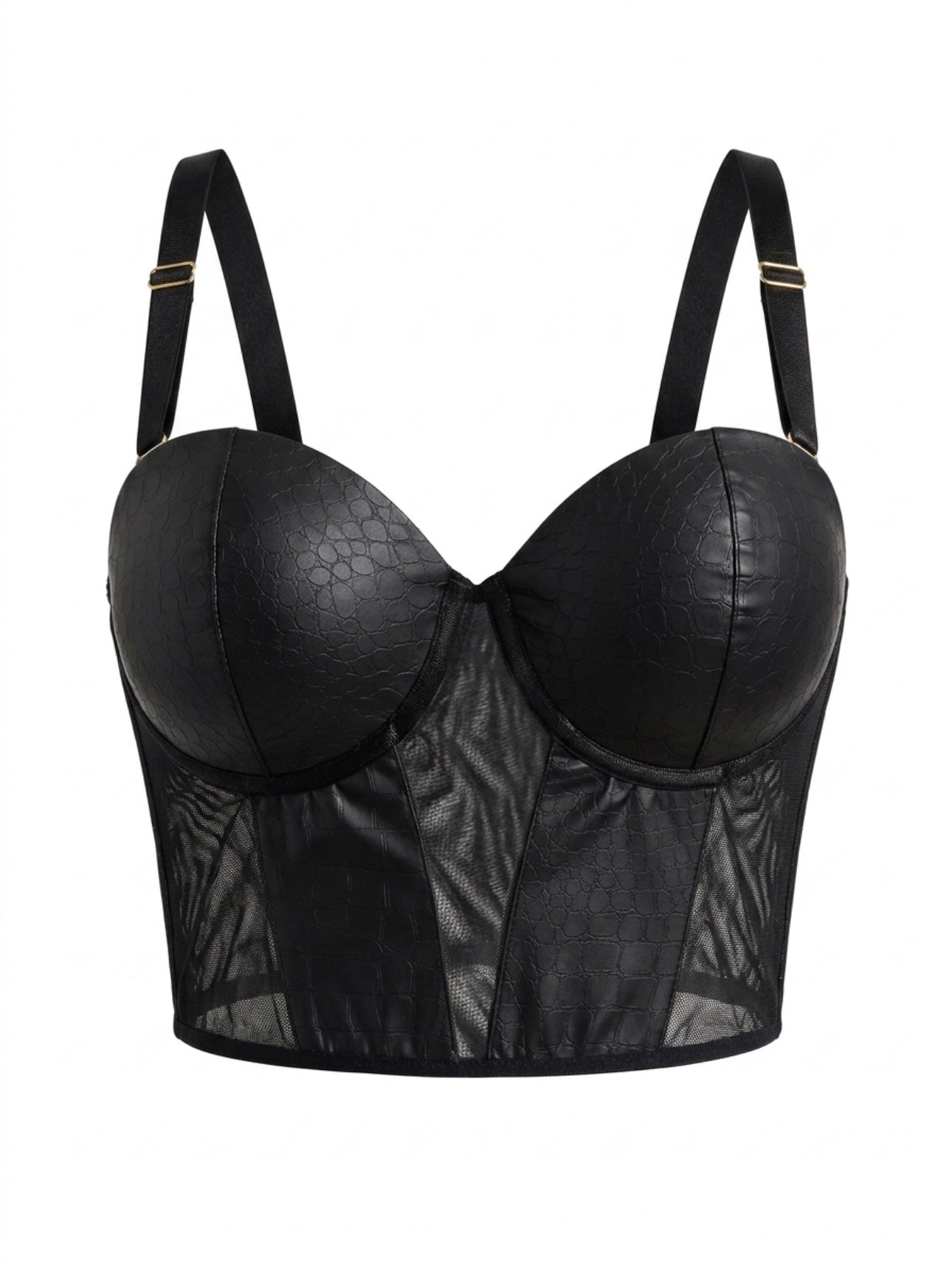 Corset Midnight Croco