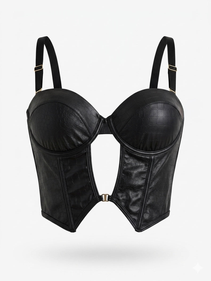 Corset Obsidian Cut Croco
