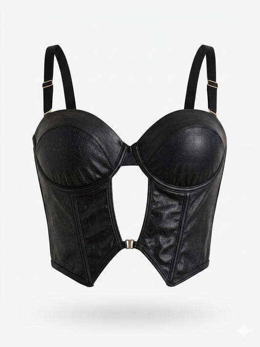 Corset Obsidian Cut Croco
